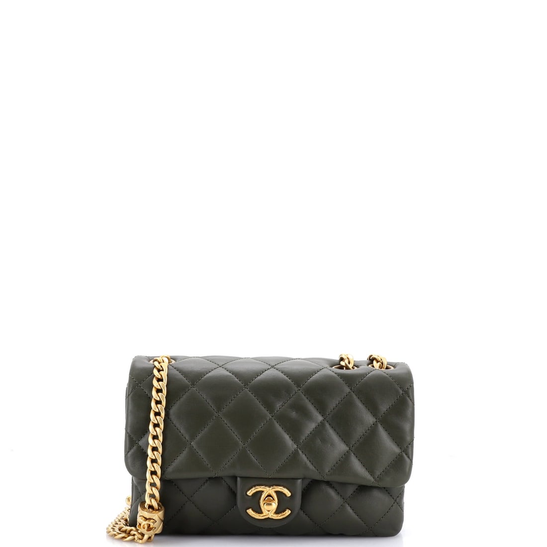 Chanel All Slide Long Flap Bag Quilted Lambskin (1 of 6)