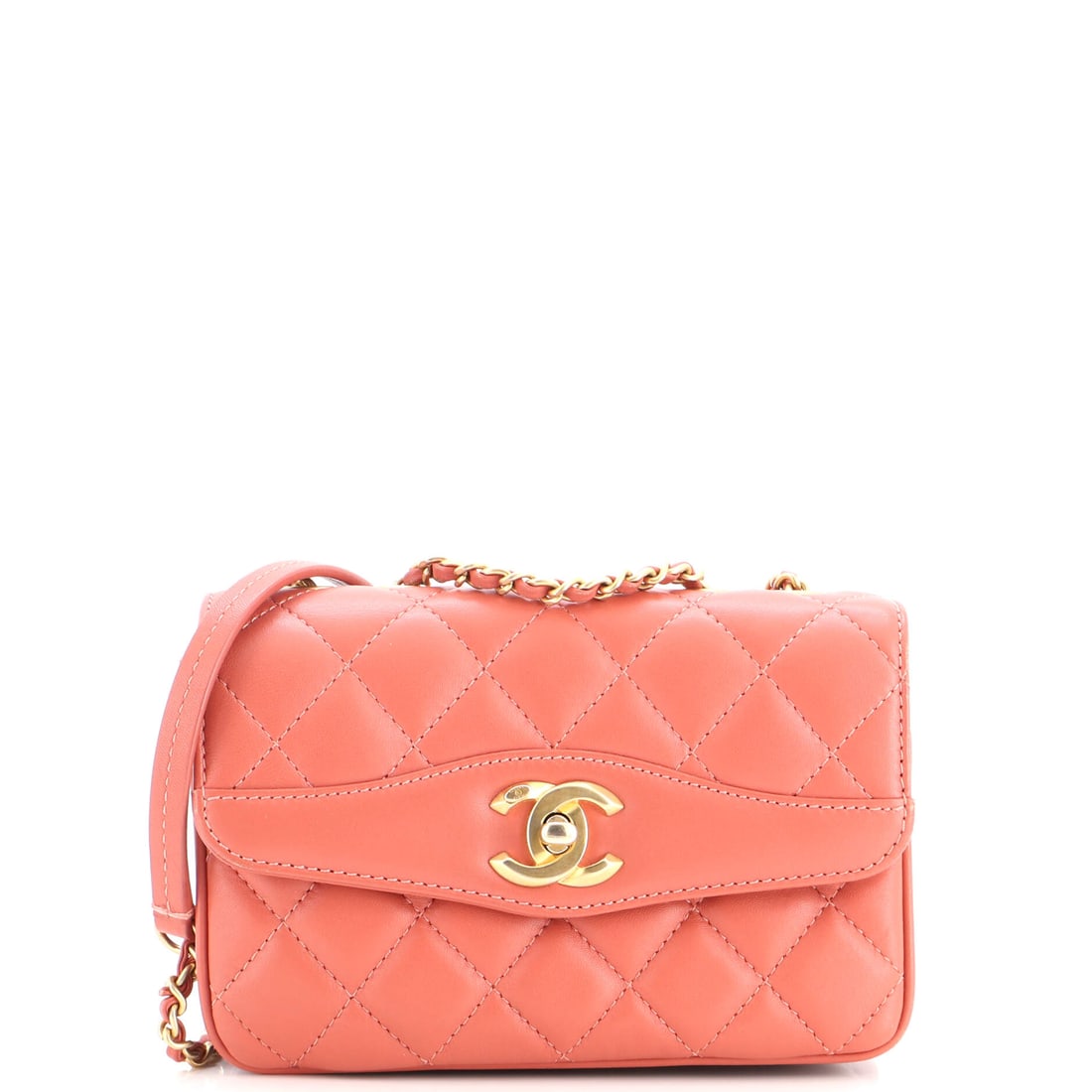 Chanel Daily Companion Coco Vintage Flap Bag Quilted Lambskin: Three and a half inches of depth on a 7 by 5 inch face makes this the boxiest flap in its family, built to actually hold things. Daily Companion styling leans on vintage-look Coco hardware over quilte