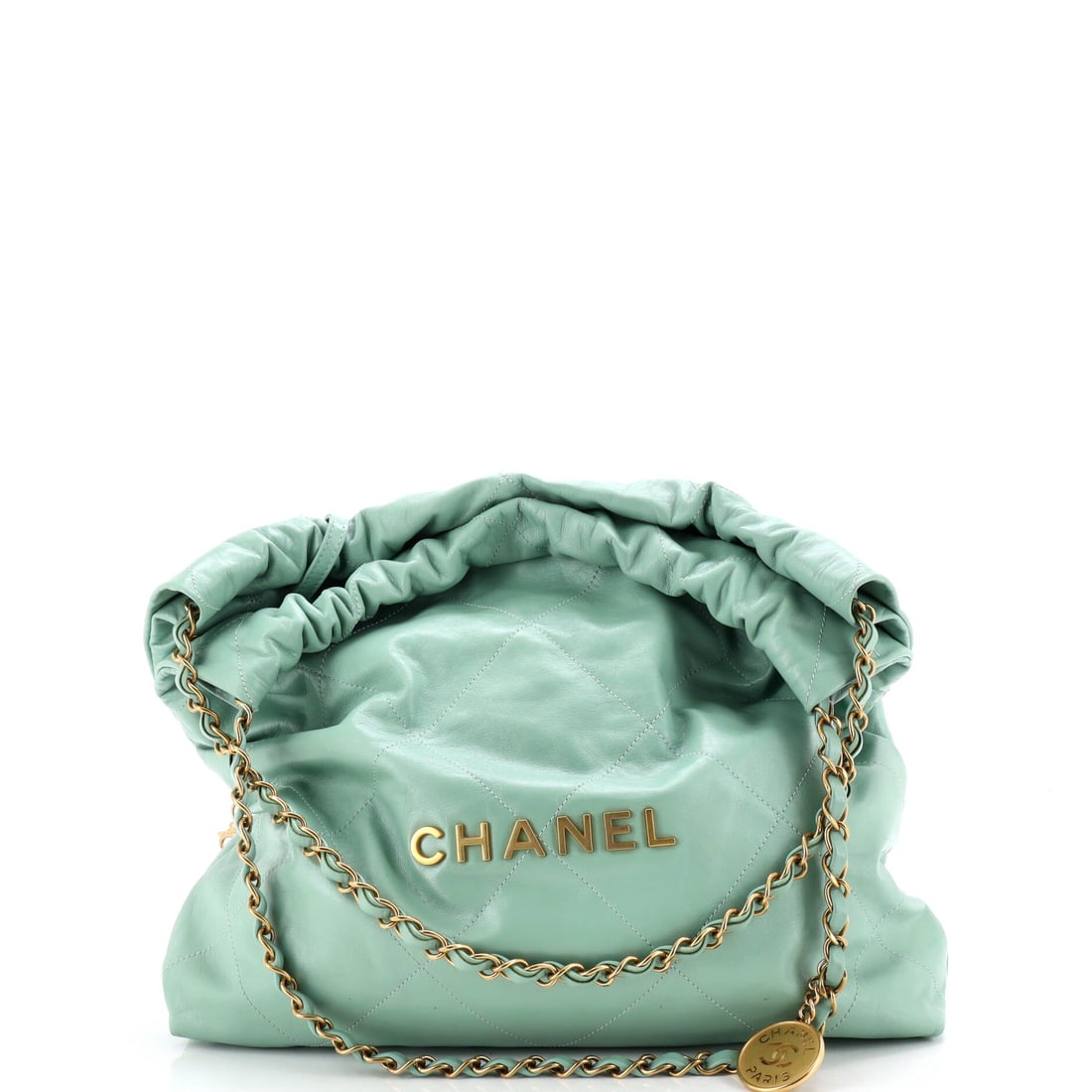 Chanel 22 Chain Hobo Quilted Calfskin (1 of 7)