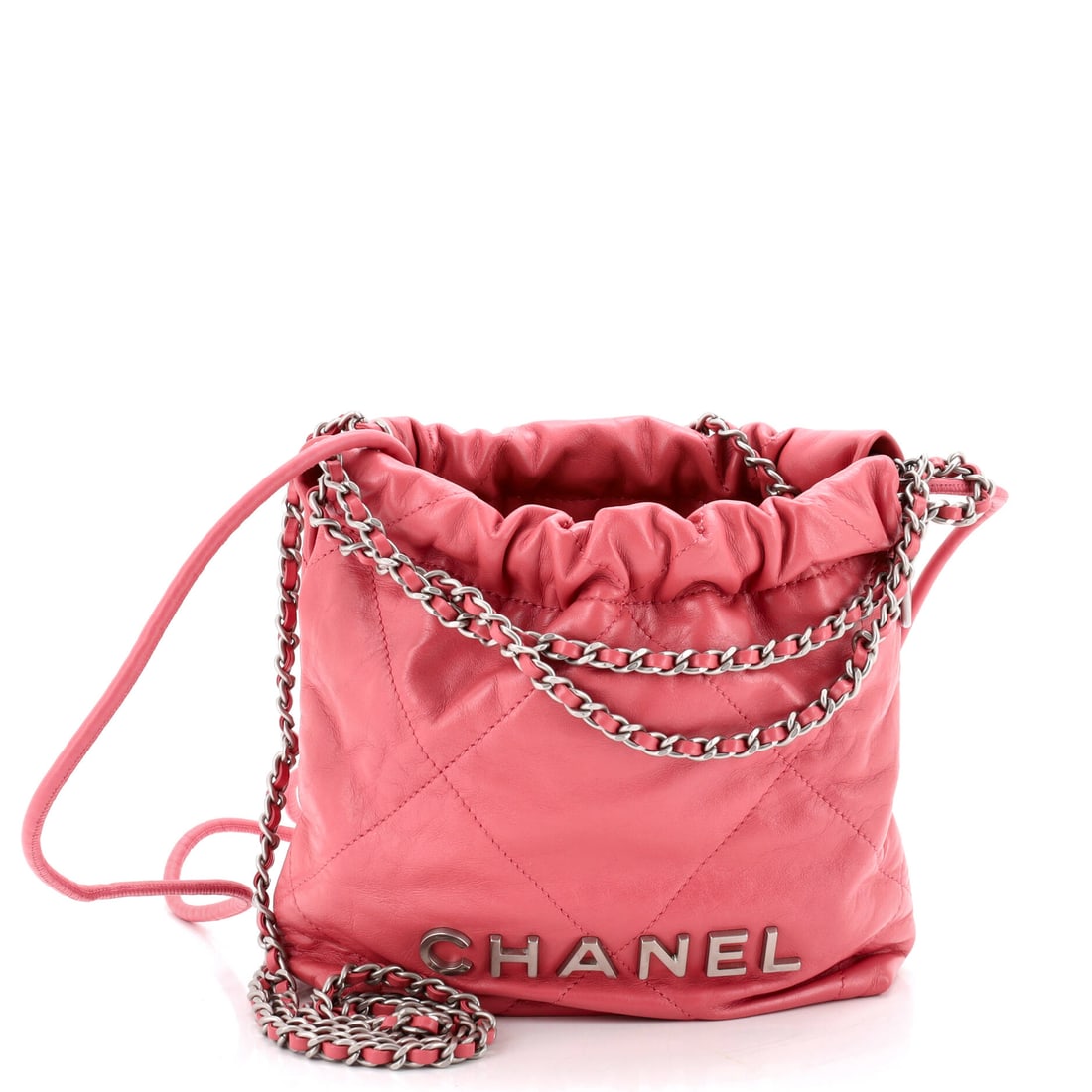 Chanel 22 Chain Hobo Quilted Calfskin (1 of 6)