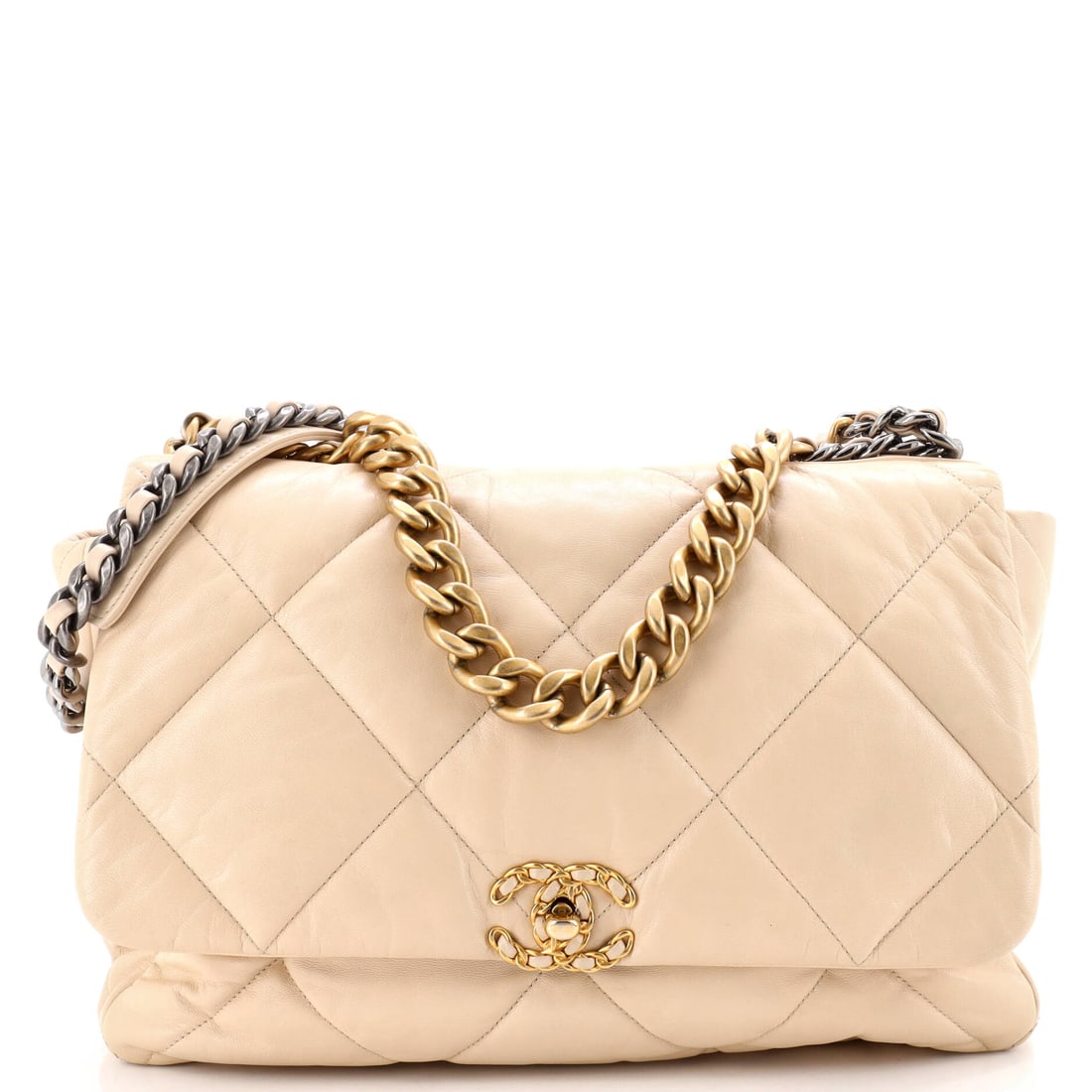 Chanel 19 Flap Bag Quilted Leather (1 of 6)