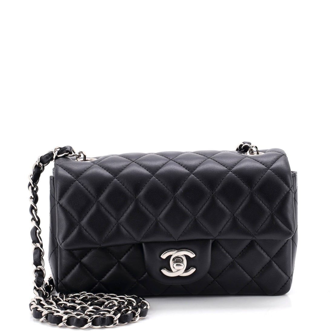 Chanel Classic Single Flap Bag Quilted Lambskin (1 of 8)