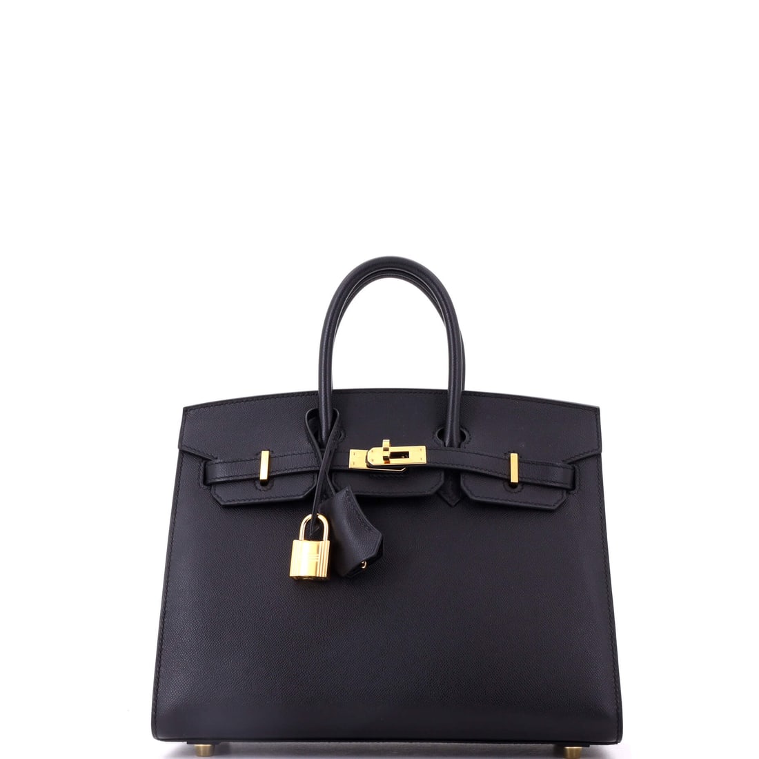 Hermes Birkin Sellier Bag Black Madame with Gold Hardware (1 of 8)