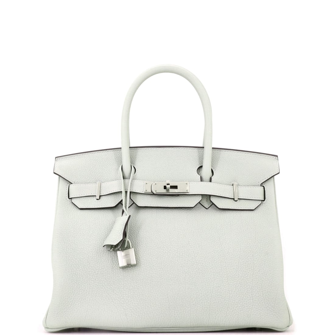 Hermes Birkin Handbag Grey Togo with Palladium Hardware (1 of 8)