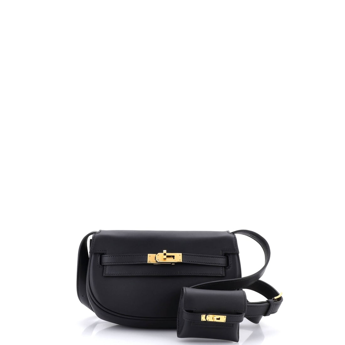 Hermes Kelly Moove Bag Swift: The Kelly Moove is a small, rounded reinterpretation that keeps the turn-lock and drops nearly everything else, which makes it one of the more unusual pieces in the Kelly family. Swift suits the compa