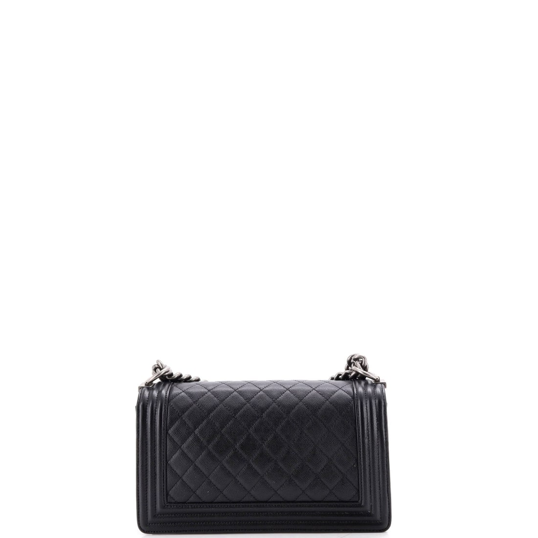 Chanel Boy Flap Bag Quilted Caviar - 3