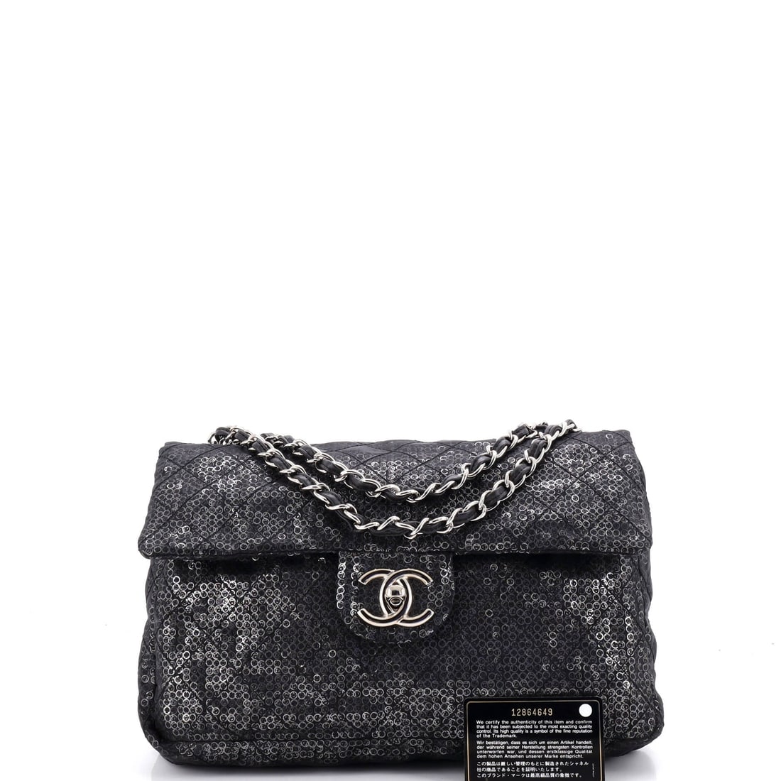 Chanel Hidden Sequins Flap Bag Sequins - 2