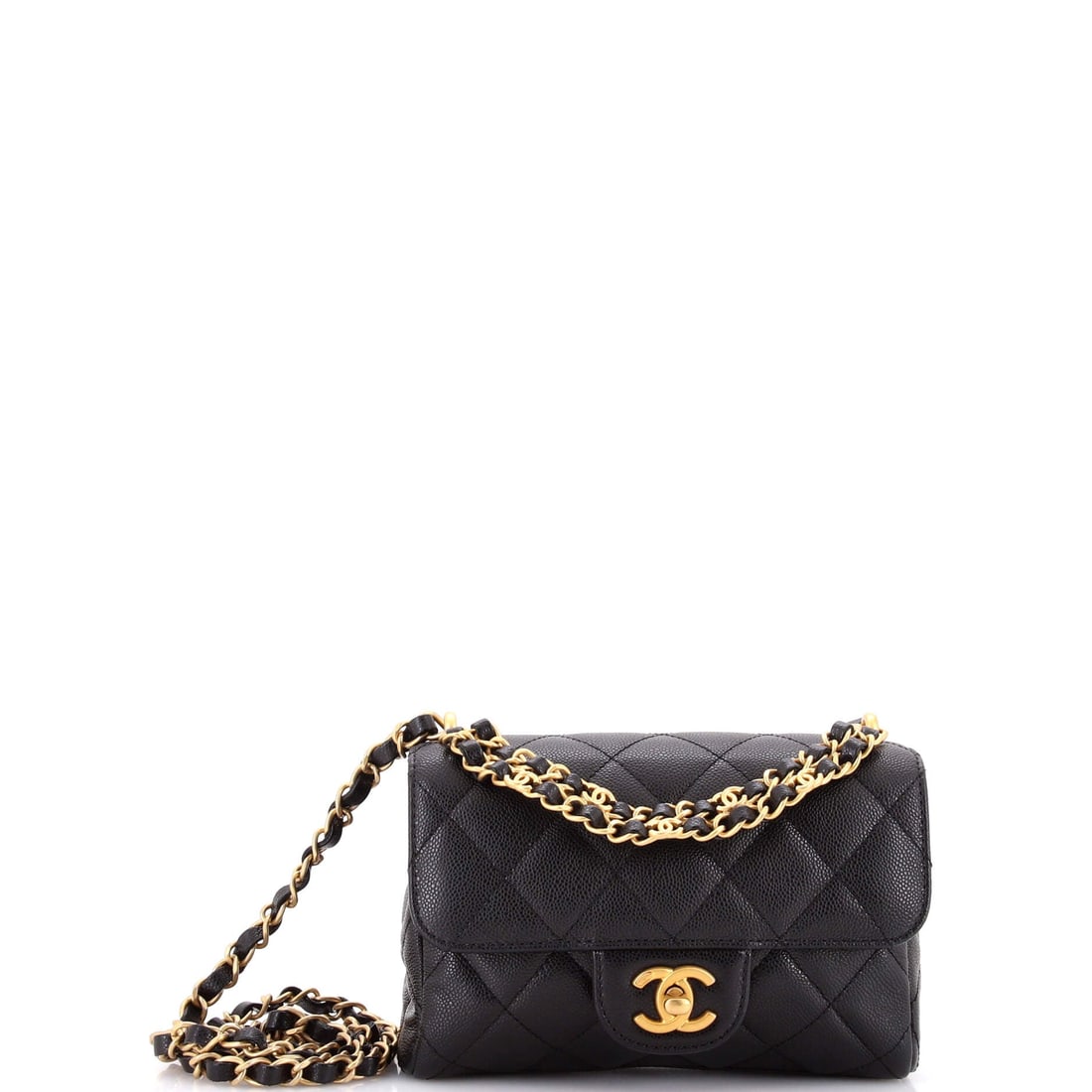 Chanel Coco First Flap Bag Quilted Caviar (1 of 6)