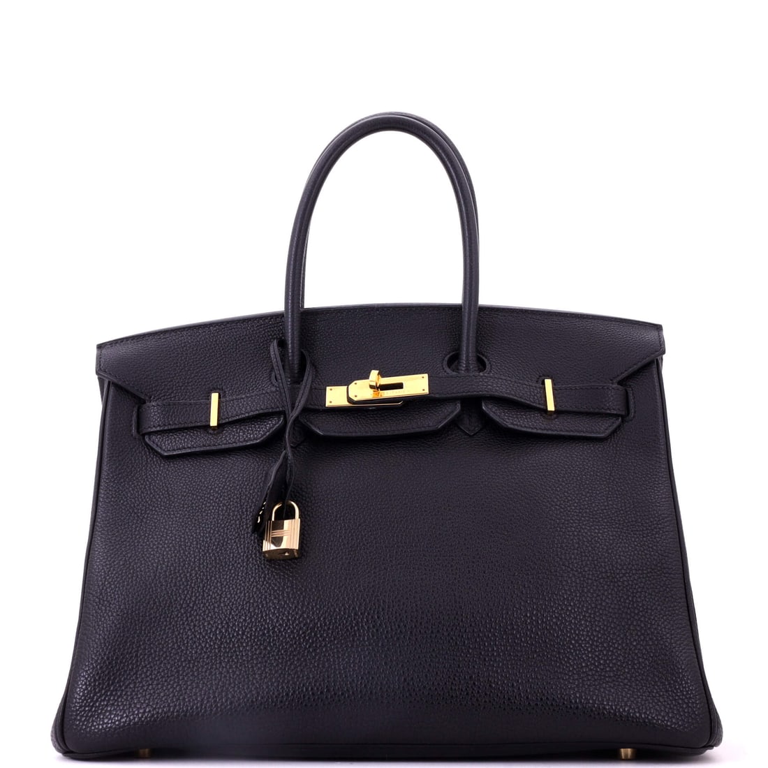 Hermes Birkin Handbag Black Togo with Gold Hardware (1 of 8)