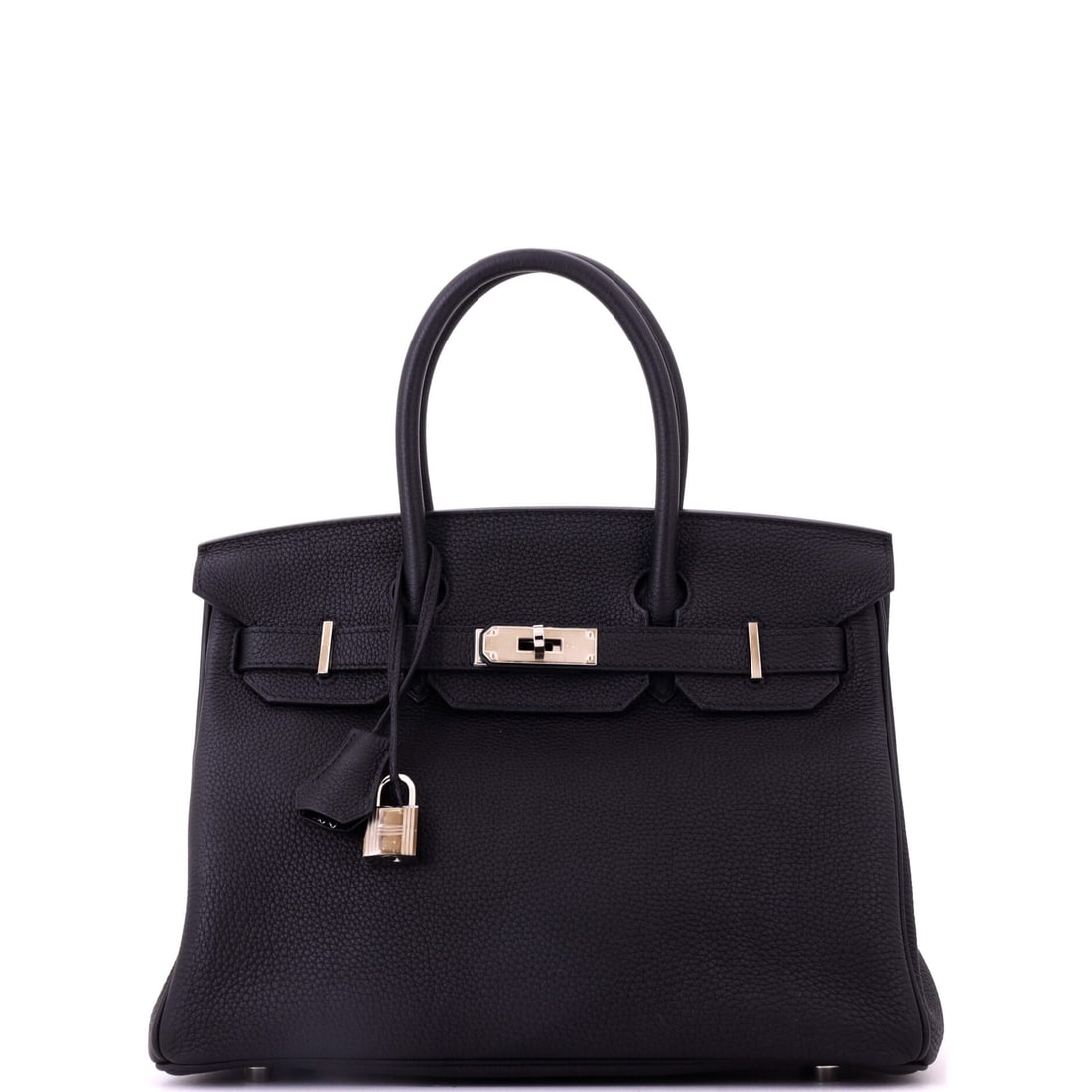 Hermes Birkin Handbag Black Togo with Palladium Hardware (1 of 8)