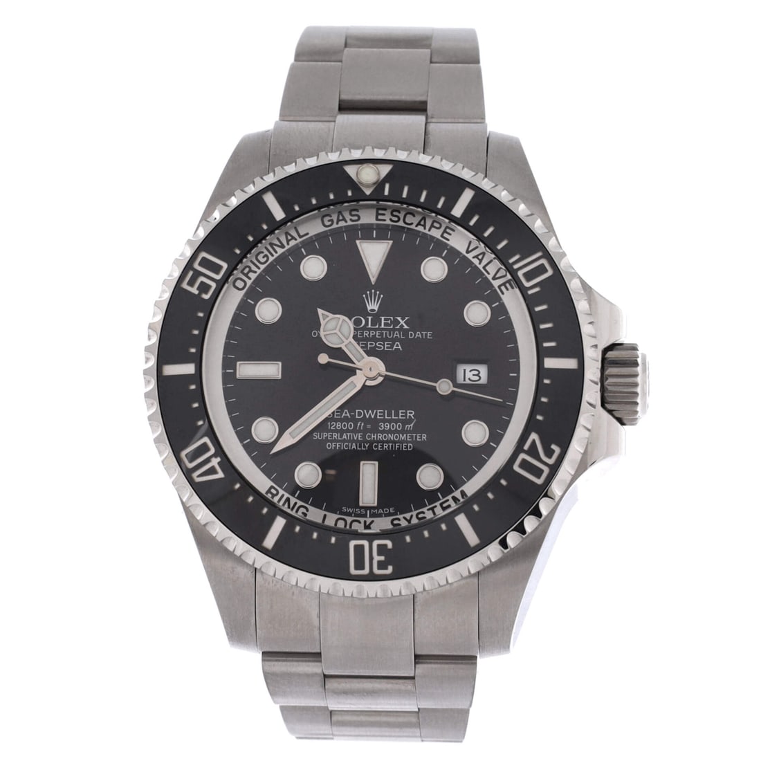 Rolex Oyster Perpetual Deepsea Sea-Dweller Automatic Watch Stainless Steel and Cerachrom (1 of 5)