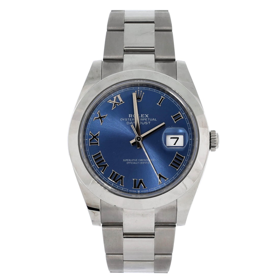 Rolex Oyster Perpetual Datejust Automatic Watch Stainless Steel: A stainless steel Datejust, the reference that has outlasted every trend Rolex has passed through since 1945. Automatic movement, date at three, and proportions that have barely moved in eight decades