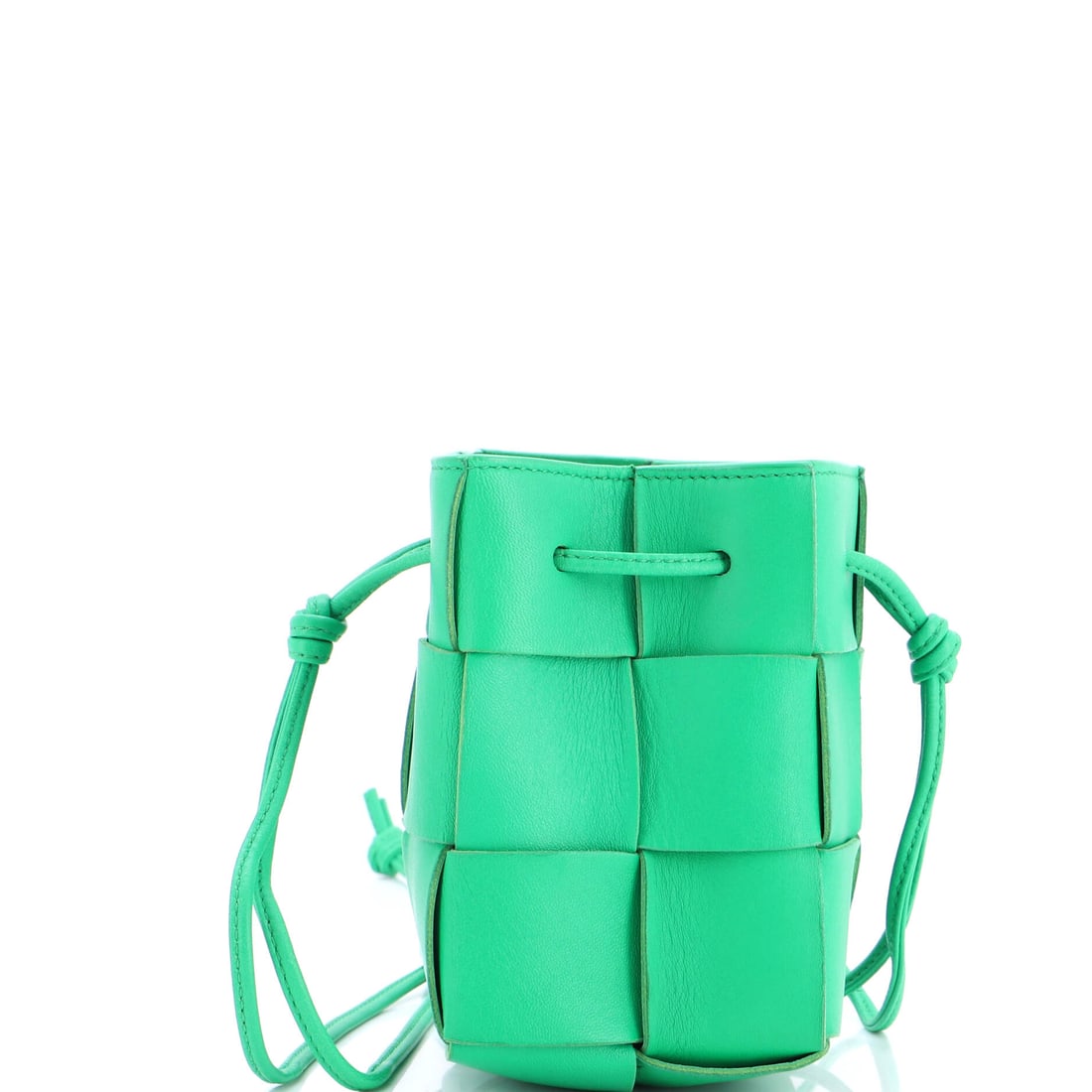 Bottega Veneta Cassette Bucket Bag Maxi Intrecciato Plisse Leather (1 of 7)