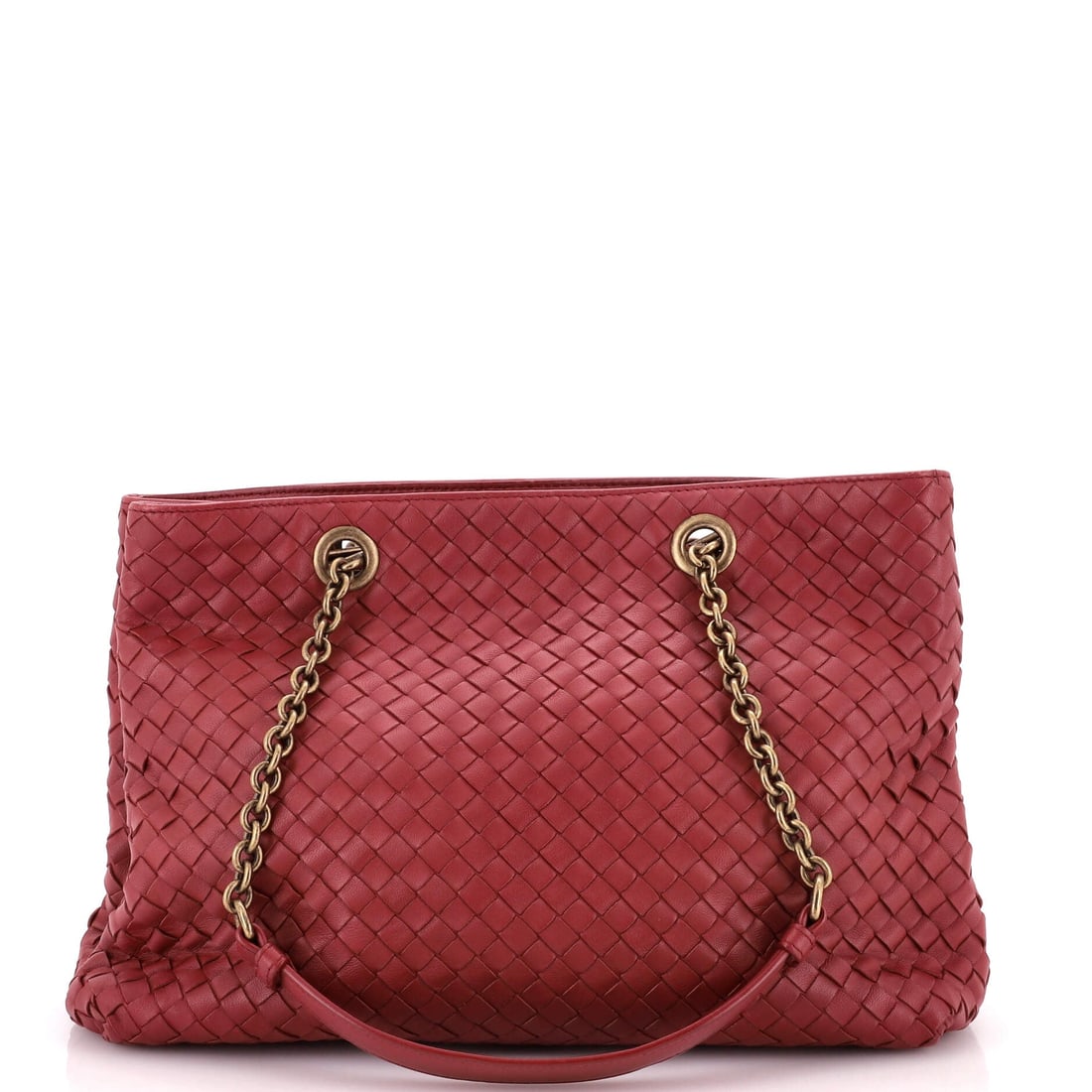 Bottega Veneta Double Chain Tote Intrecciato Nappa (1 of 8)