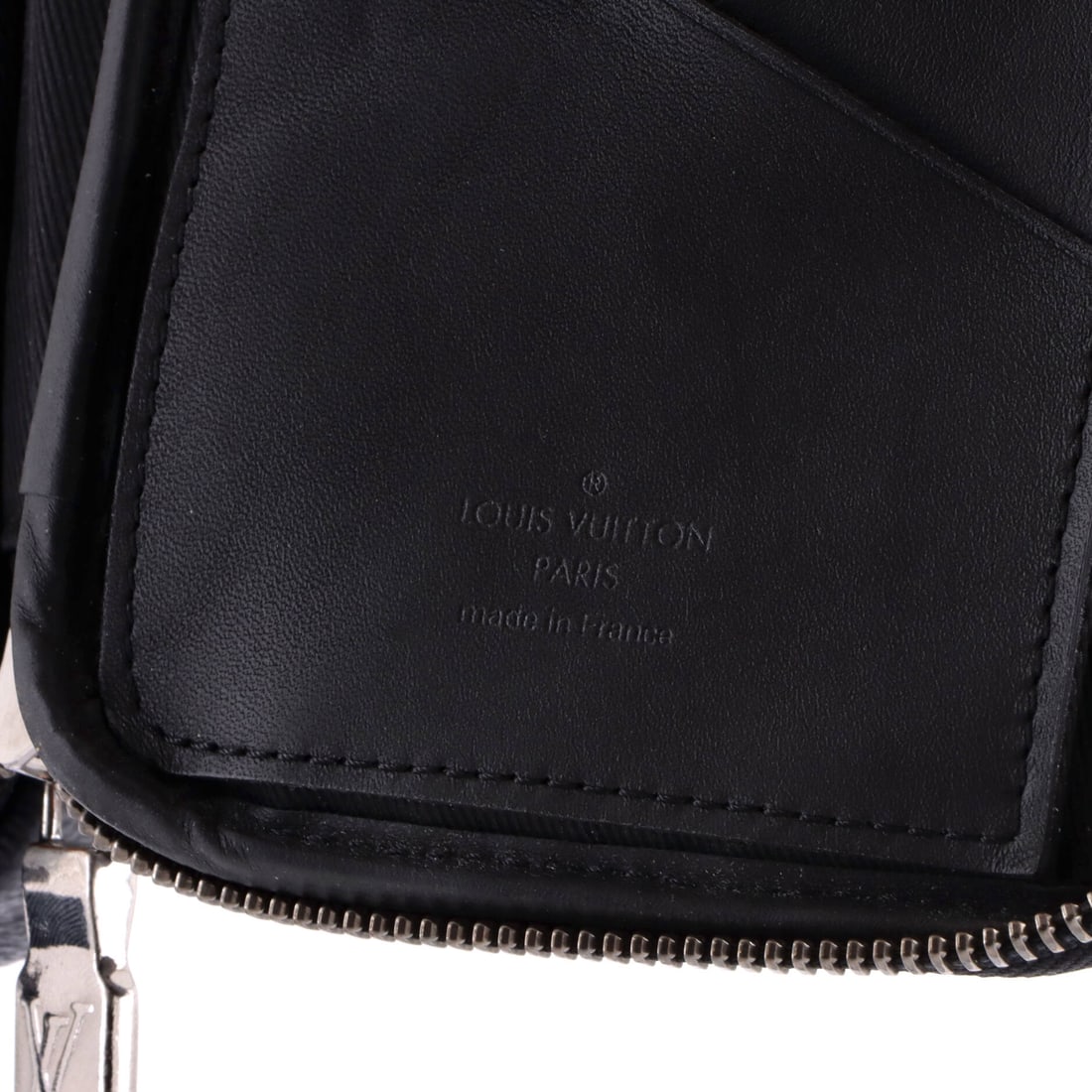 Louis Vuitton Double Phone Pouch Reverse Monogram Eclipse Canvas - 7