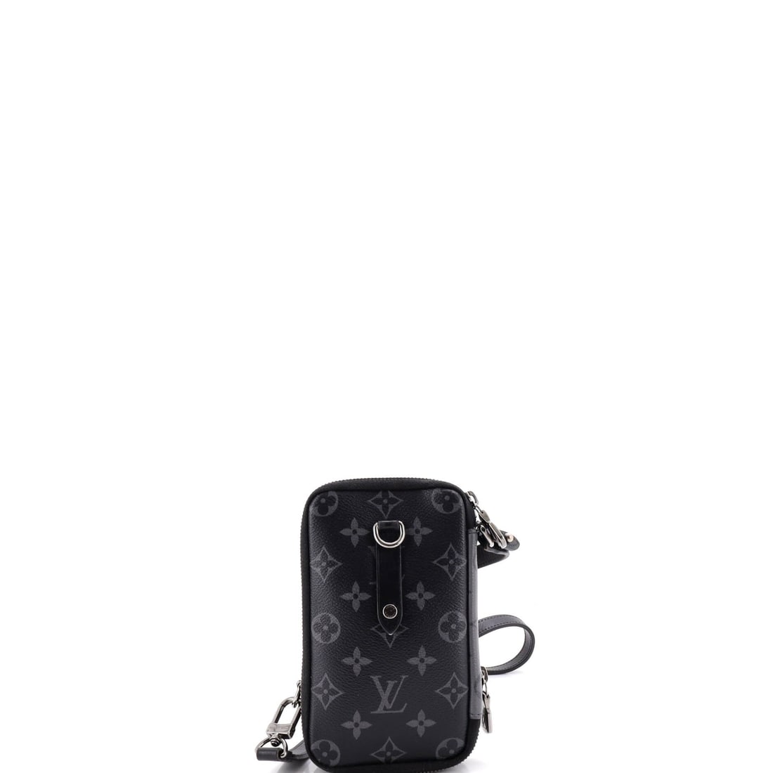 Louis Vuitton Double Phone Pouch Reverse Monogram Eclipse Canvas - 3