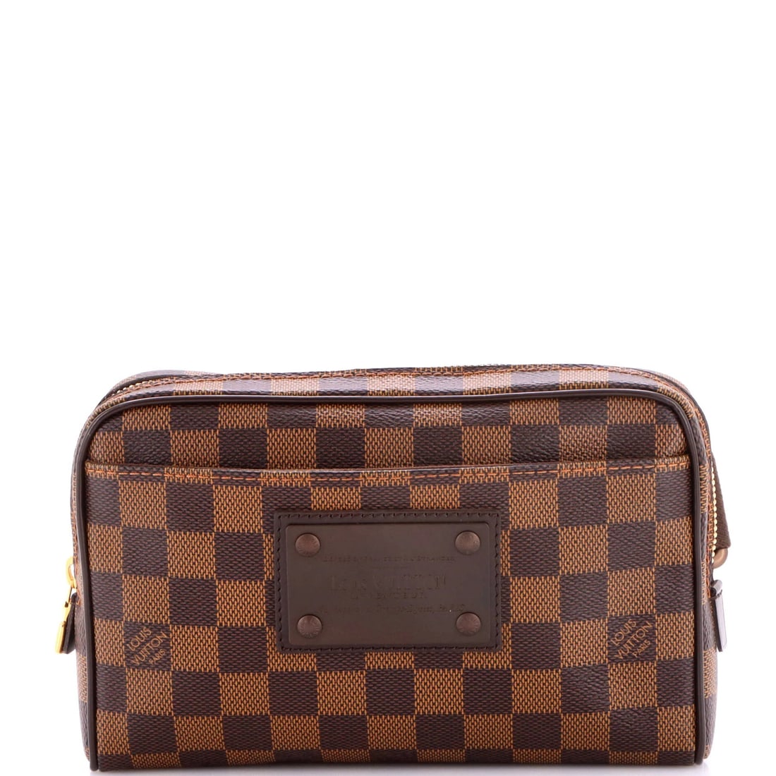 Louis Vuitton Brooklyn Bum Bag Damier: Vuitton has made waist bags since long before they returned to fashion, and the Brooklyn Bum Bag is the Damier version of that idea. It measures 8.5 by 5.5 by 2 inches with a strap adjusting from 10.5