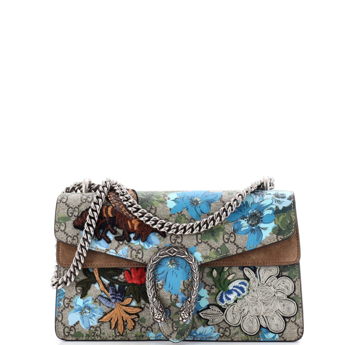 Gucci Dionysus Bag Embroidered Printed GG Coated Canvas Small (1 of 6)