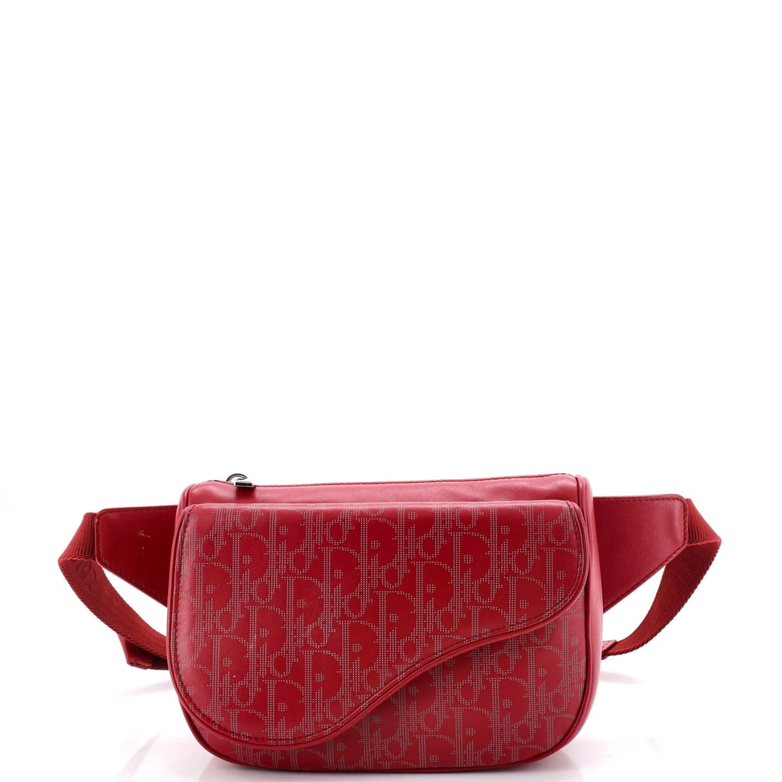 Christian Dior World Tour Saddle Belt Bag Oblique Galaxy Leather (1 of 6)