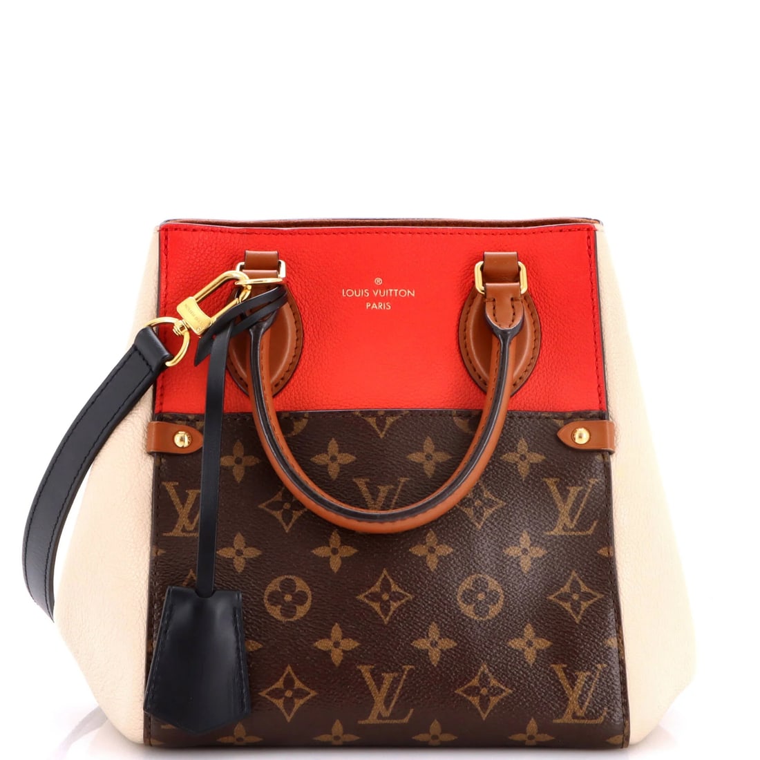Goyard Structured Saigon Top Handle Bag Embroidered Coated Canvas with Leather Mini: The Structured Saigon holds a firmer line than its softer sibling, a squared body with a top handle and a clasp that gives it the manners of a small travel case. Embroidered coated canvas adds thread