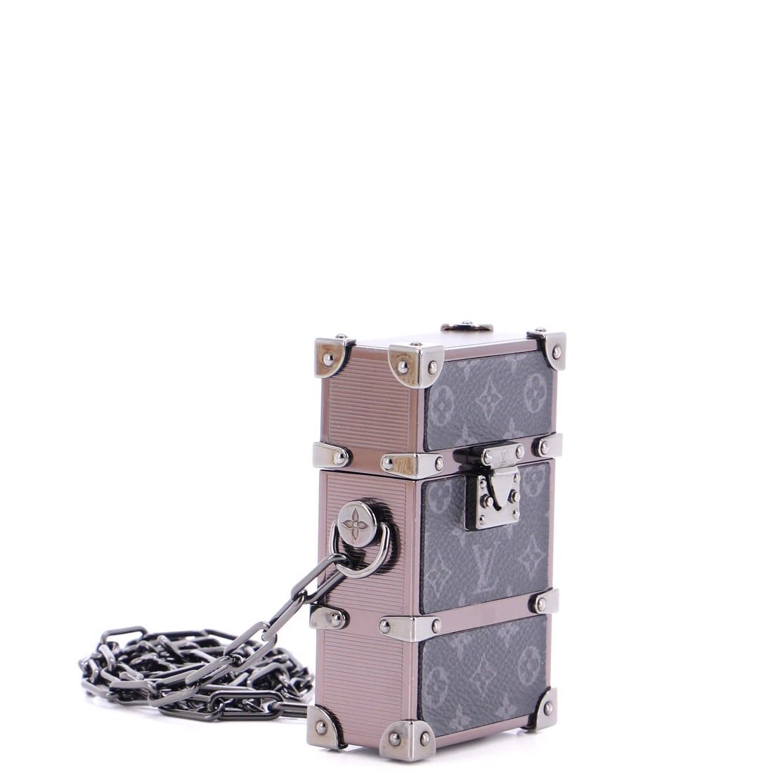 Louis Vuitton Trunk Box Pouch Monogram Eclipse Canvas - 2