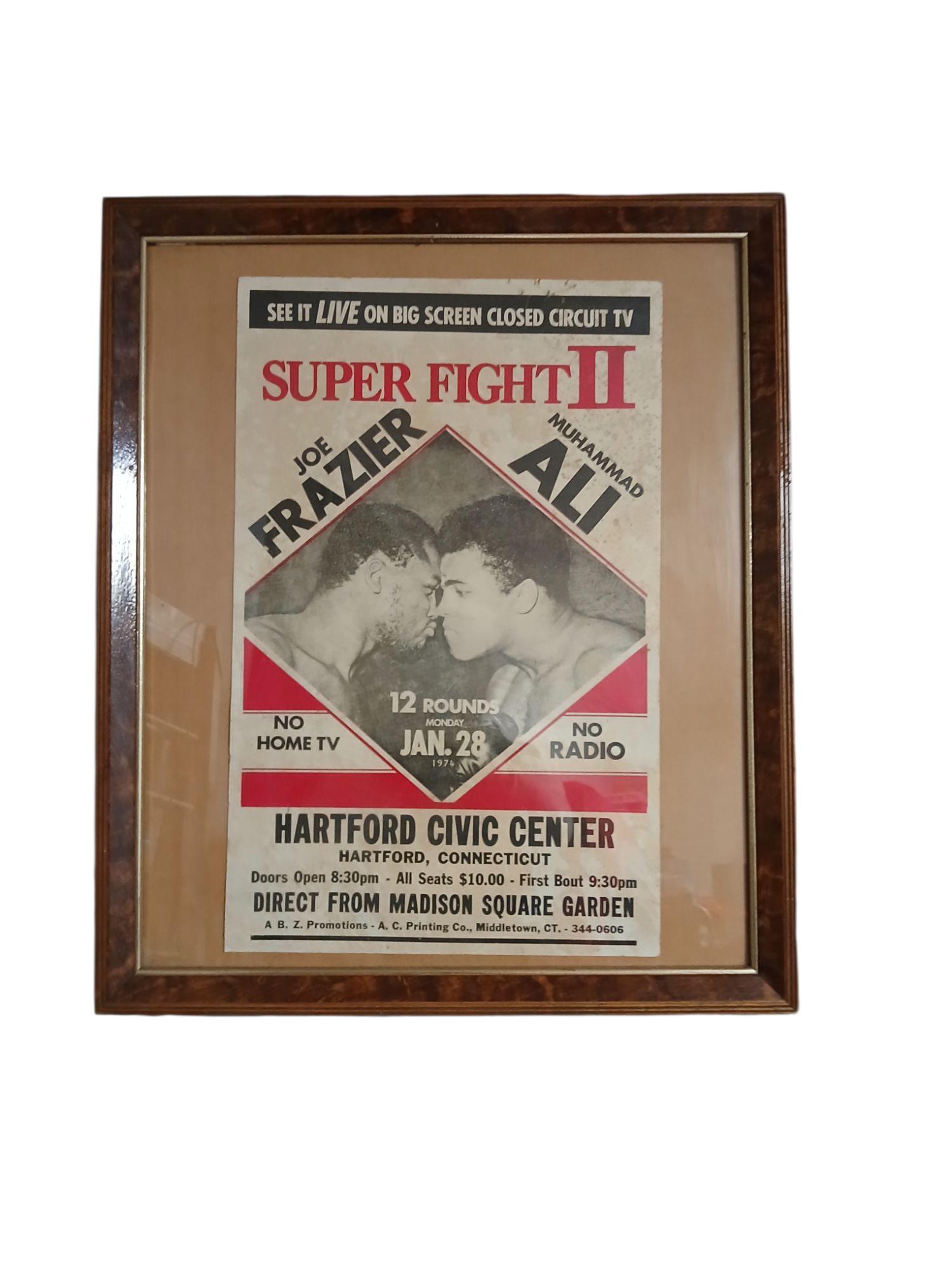 Estate Fresh Boxing Poster Featuring  Muhammad Ali (1 of 3)