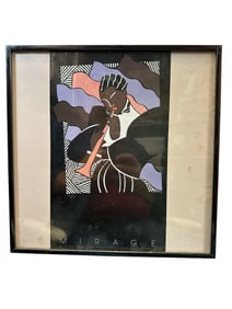 Martinez Ethnic Jazz Player ‘MIRAGE’ Print