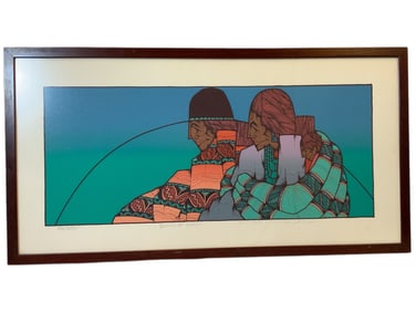 Amado Maurillio Peña Numbered Print ‘Familia Del Pueblo’