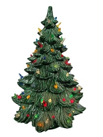 Vintage Large Ceramic Christmas Tree