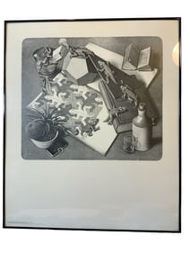 1988 Print M.C. Escher Reptielen - Reptiles - -Reptillien Cordon Art