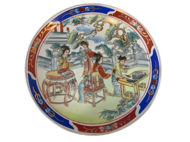 10 1/4” Asian Decorated Plate