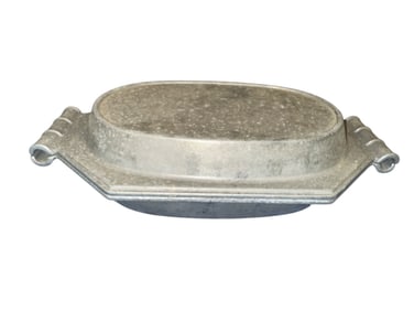 Vintage Aluminum Divided Baking Dish