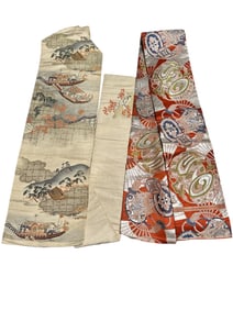 Vintage Japanese Kimono OBI