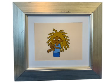 Framed Animation Art Cel of Cynthia, Angelica Pickles' favorite doll from Nickelodeon ‘Rugrats’