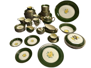 86pc Nautilus Dinner Service “Lady Greenbriar”