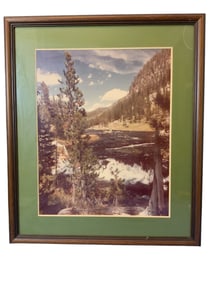 Framed Dan Maritza ‘74 Photograph SNAKE RIVER