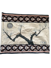 Kami “The King of Trees in Moonlight” Handpainted on Fabric with Provenance