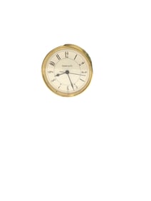Tiffany and co. Brass clock