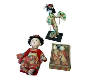 Vintage Ethnic Figure, Doll and Boxed dolls