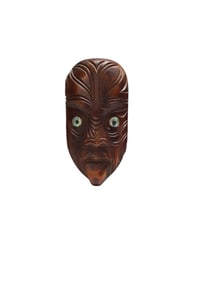 Carved Wooden Tribal Mask