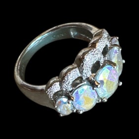 Sterling 5-stone Ring