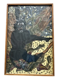 Framed Paint on Paper in the style of Louis Auguste Déchelette