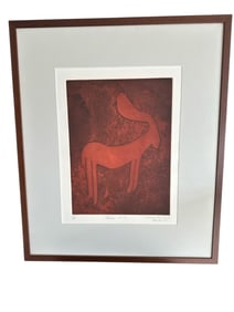 Terence Millington “Antelope” Print 11/75