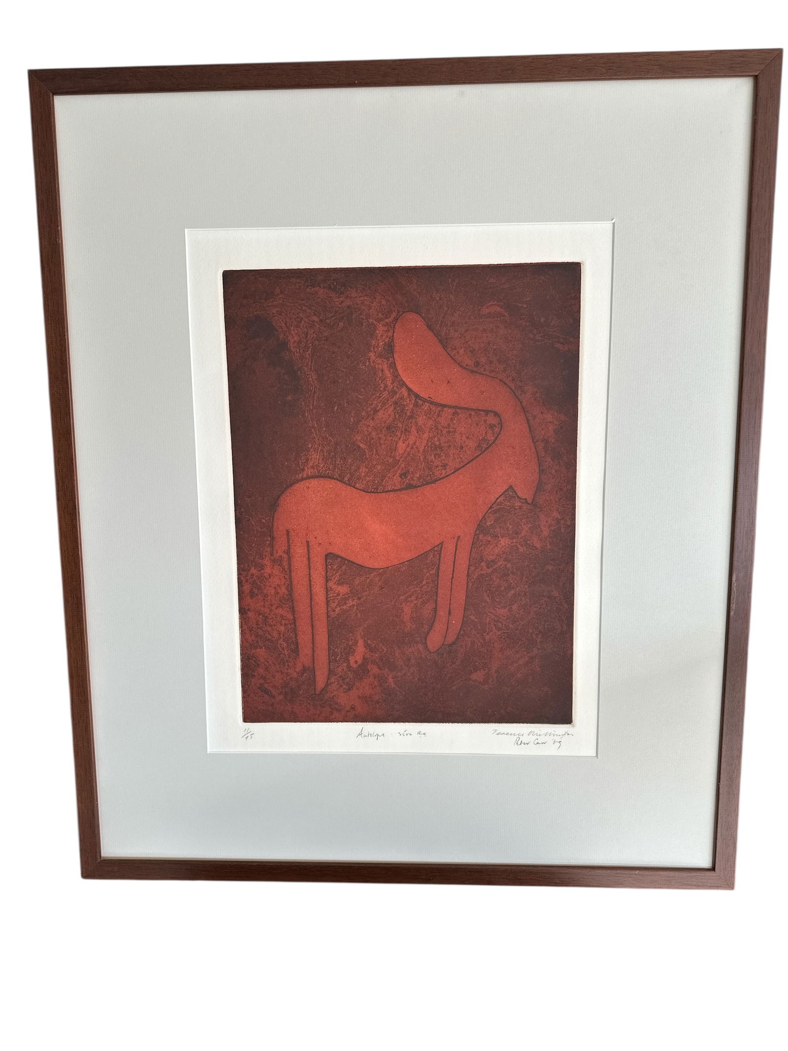 Terence Millington “Antelope” Print 11/75 (1 of 4)