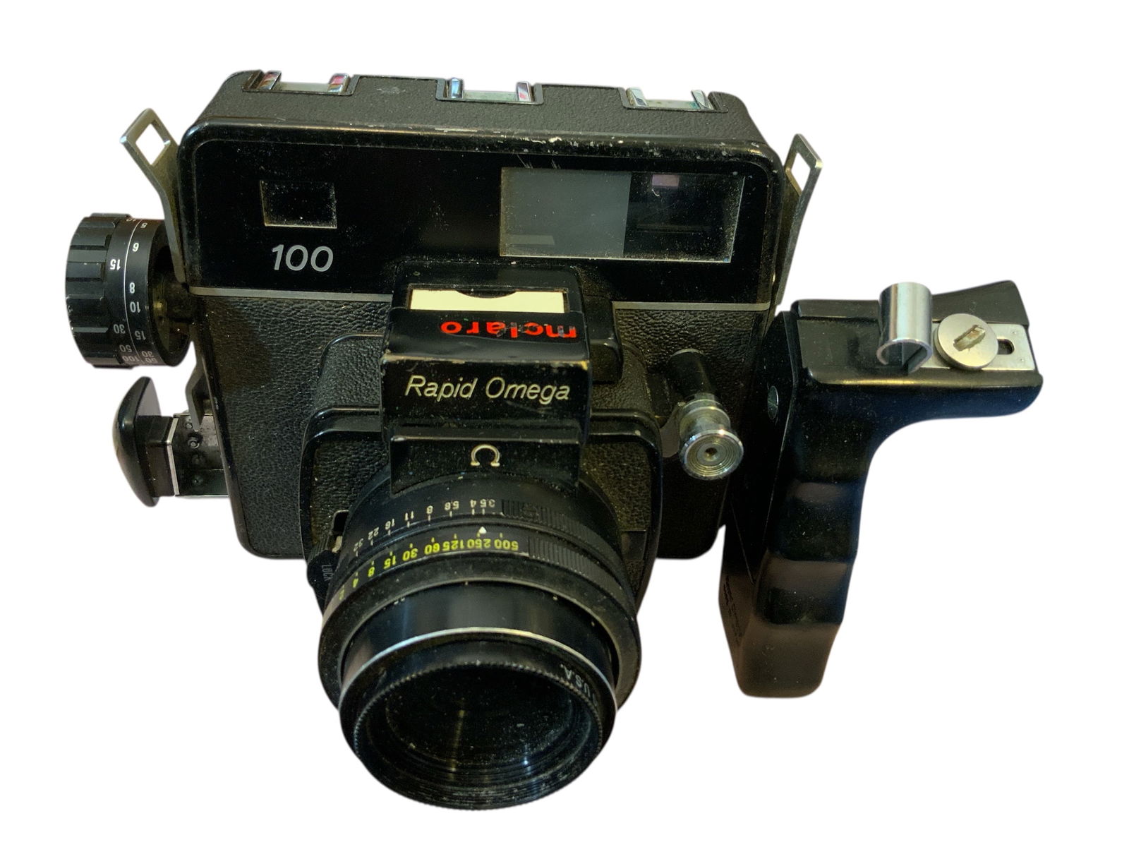 Rapid Omega 100 Camera Body with Attached Lens (1 of 5)