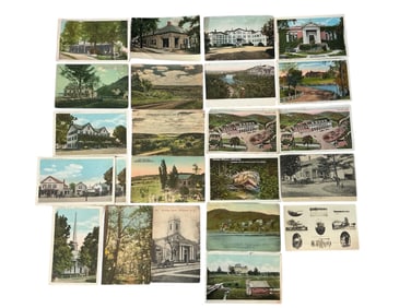Vintage Postcard lot Hudson Valley NY / Surrounding areas 23pcs