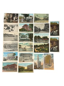 Vintage New York State Postcard Lot Schenectady NYC Utica and etc 20pcs