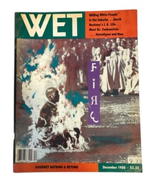 WET: The Magazine of Gourmet Bathing December 1980