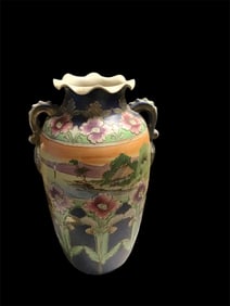 Vintage Large Asian Vase