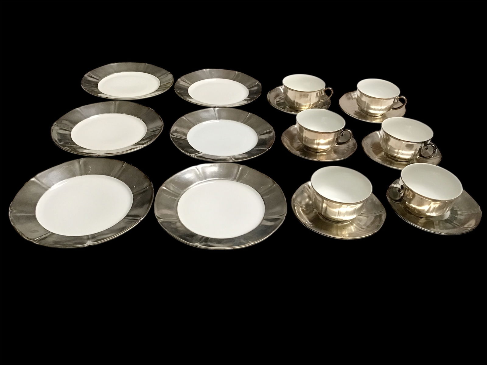 Vintage Tea and Desert set by Antonio Panama (1 of 6)